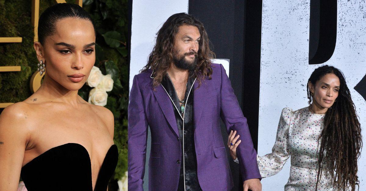 zoe kravitz wants lisa bonet back jason momoa father figure