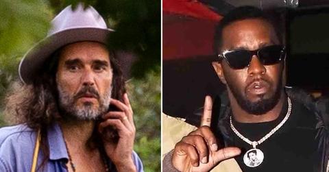 Shamed Comic Russell Brand Breaks Cover After Revealing 'Serial Sex Predator' Diddy Took Him On 'Enforced' Holiday