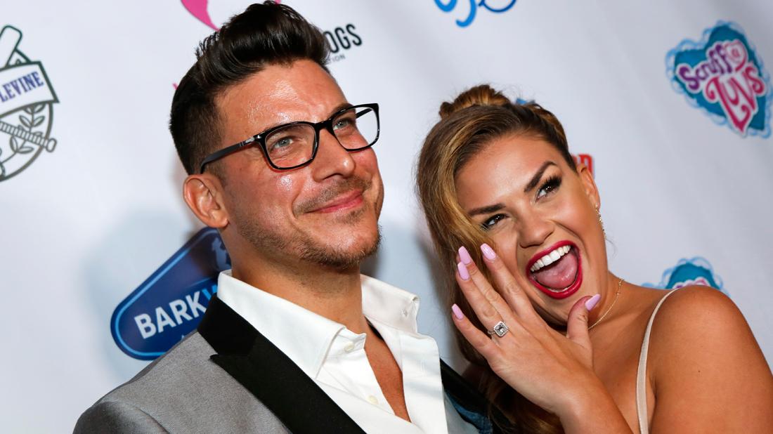 Jax Taylor and Brittany Cartwright arrive at the 3rd Annual Vanderpump Dog Foundation Gala