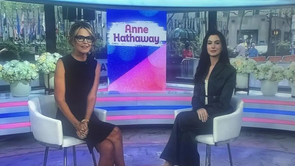 savannah guthrie and anne hathaway