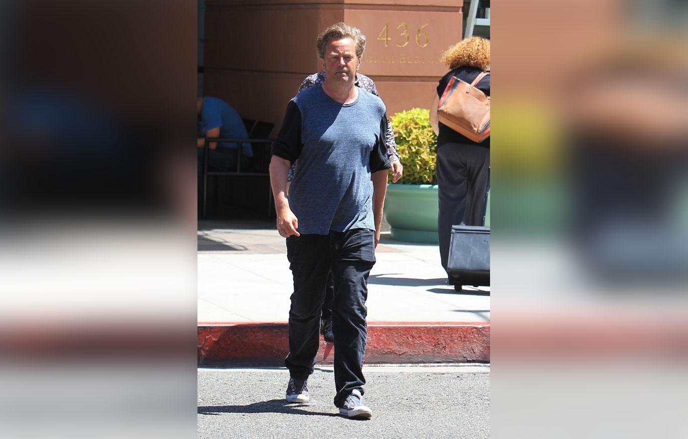 Matthew perry visits doctors office