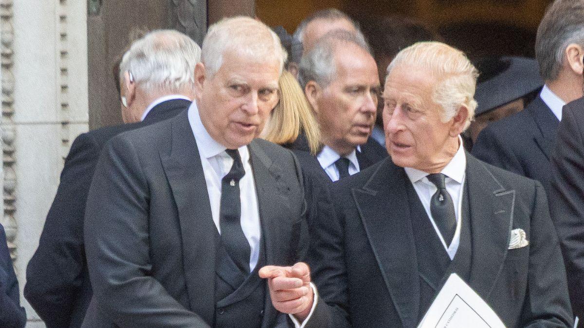 Photo of Andrew Windsor and King Charles III