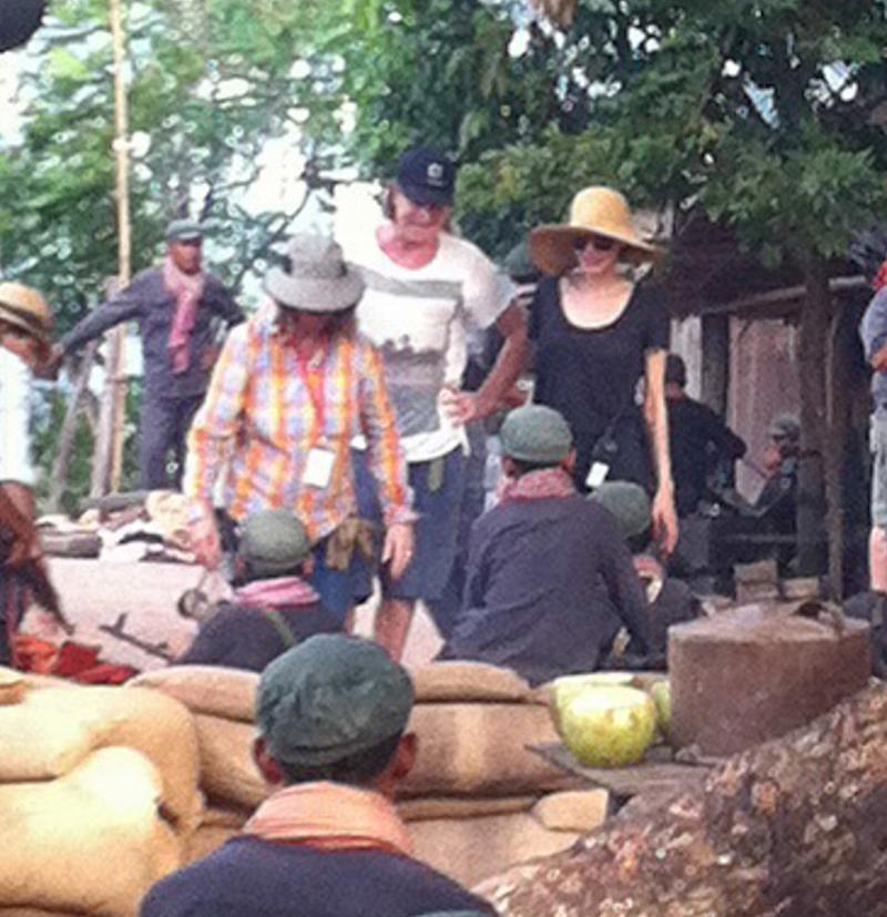 Angelina Jolie Skinny Filming Cambodia