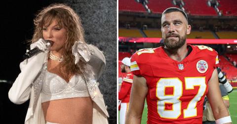 Photo of Taylor Swift and Travis Kelce