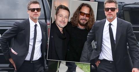 Brad Pitt Chris Cornell Funeral Suicide Death