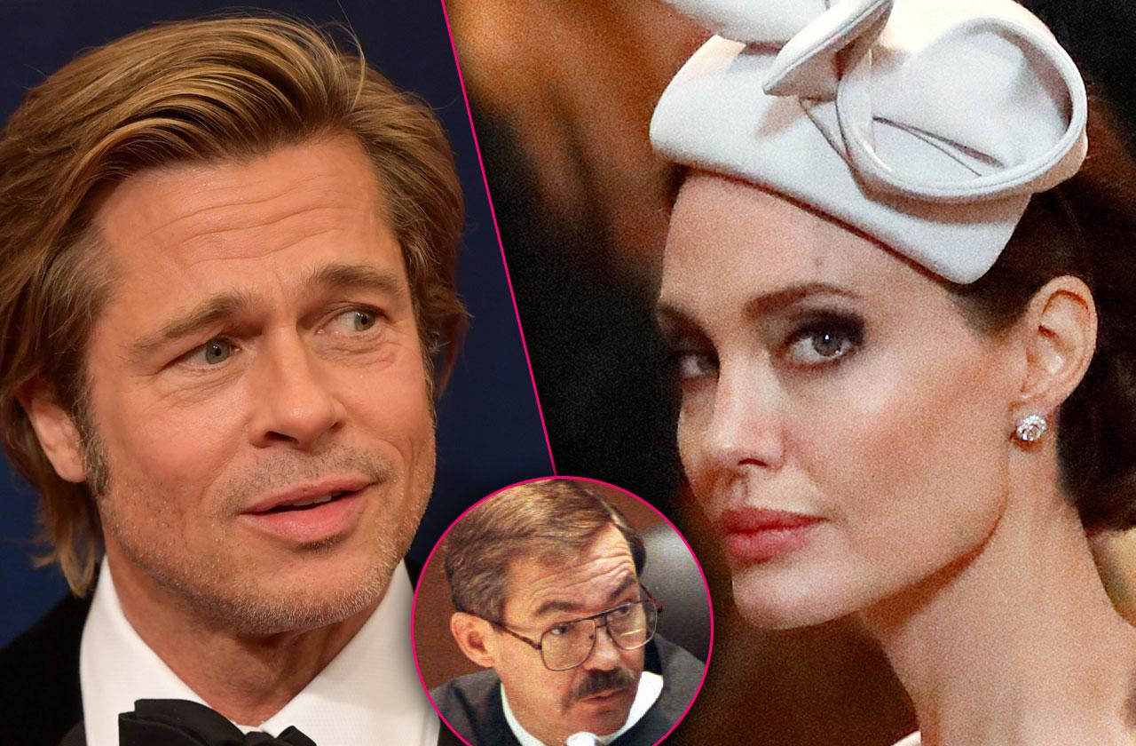 Brad Pitt Angelina Jolie Custody Judge Officiated Wedding