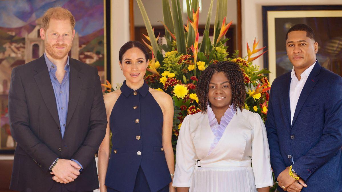 Photo of Prince Harry, Meghan Markle, Francia Márquez