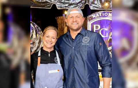 chefs lindsay autry and chef jeremy ford