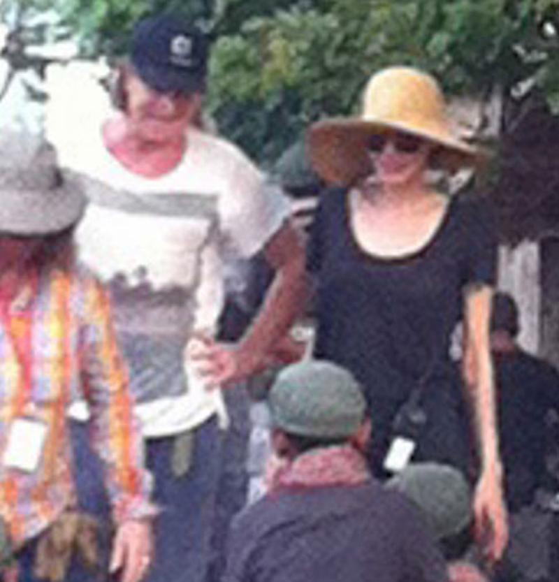 Angelina Jolie Skinny Filming Cambodia