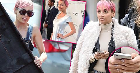 //nicole richie joel madden divorce rumors wedding ring off pp