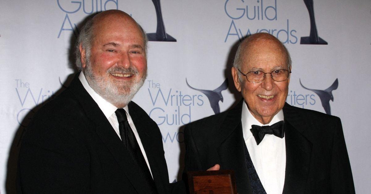 Photo of Carl and Rob Reiner