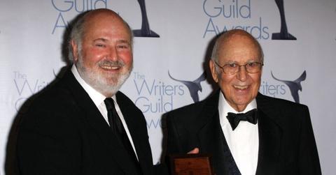 Photo of Carl and Rob Reiner
