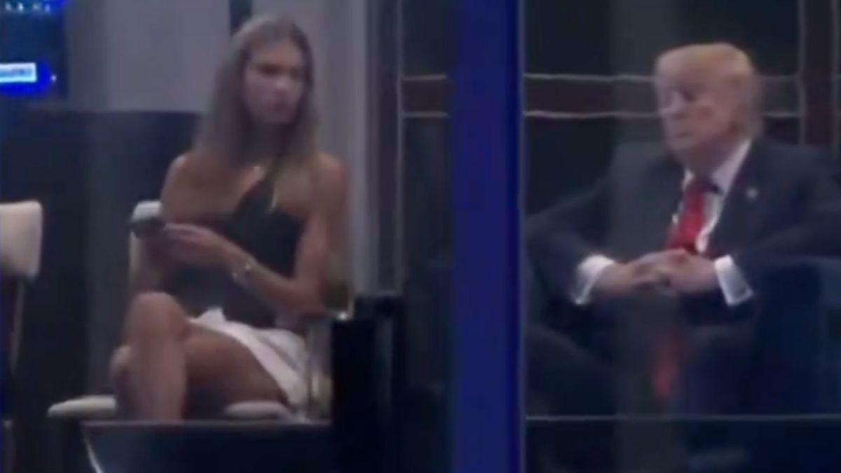Photo of Kai and Donald Trump