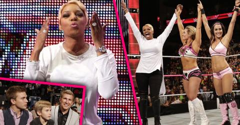 //nene on monday night raw