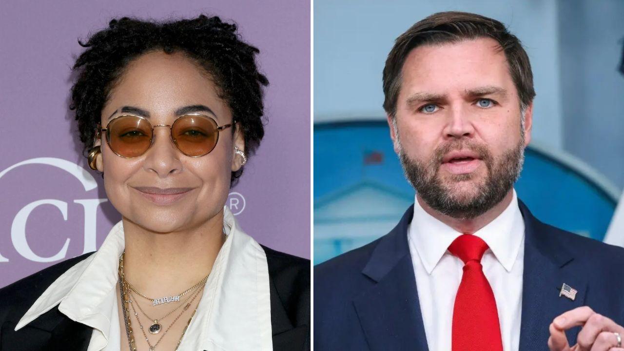 Photo of JD Vance, Raven-Symoné
