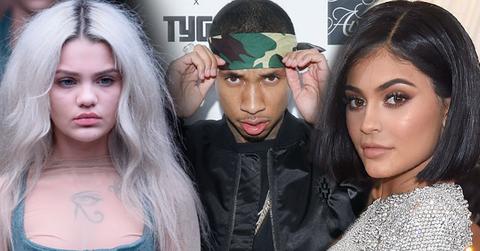 Tyga Vacations With Yeezy Model Amina Blue