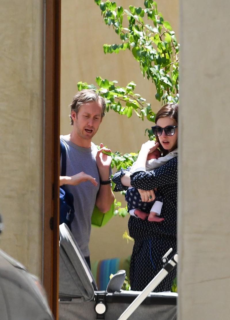 Anne Hathaway Post Baby Body Son First Sighting