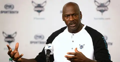 Michael Jordan was criticized for his strange-looking reaction with a 6-year-old boy.
