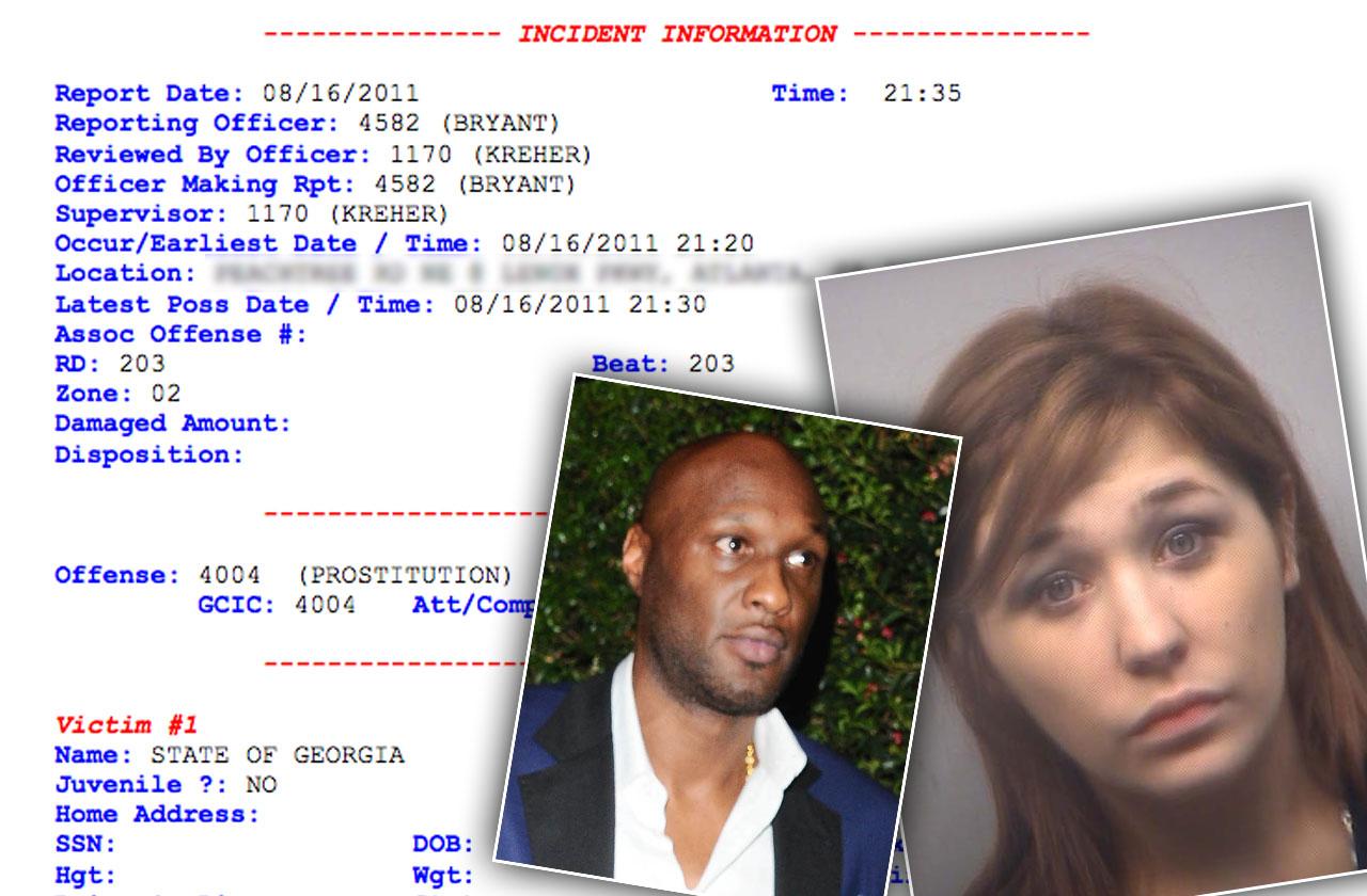 //lamar odom girlfriend savanna sting bust pp