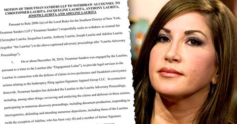 //jacqueline laurita legal team pleads drop client bankruptcy rhonj fraud pp sl