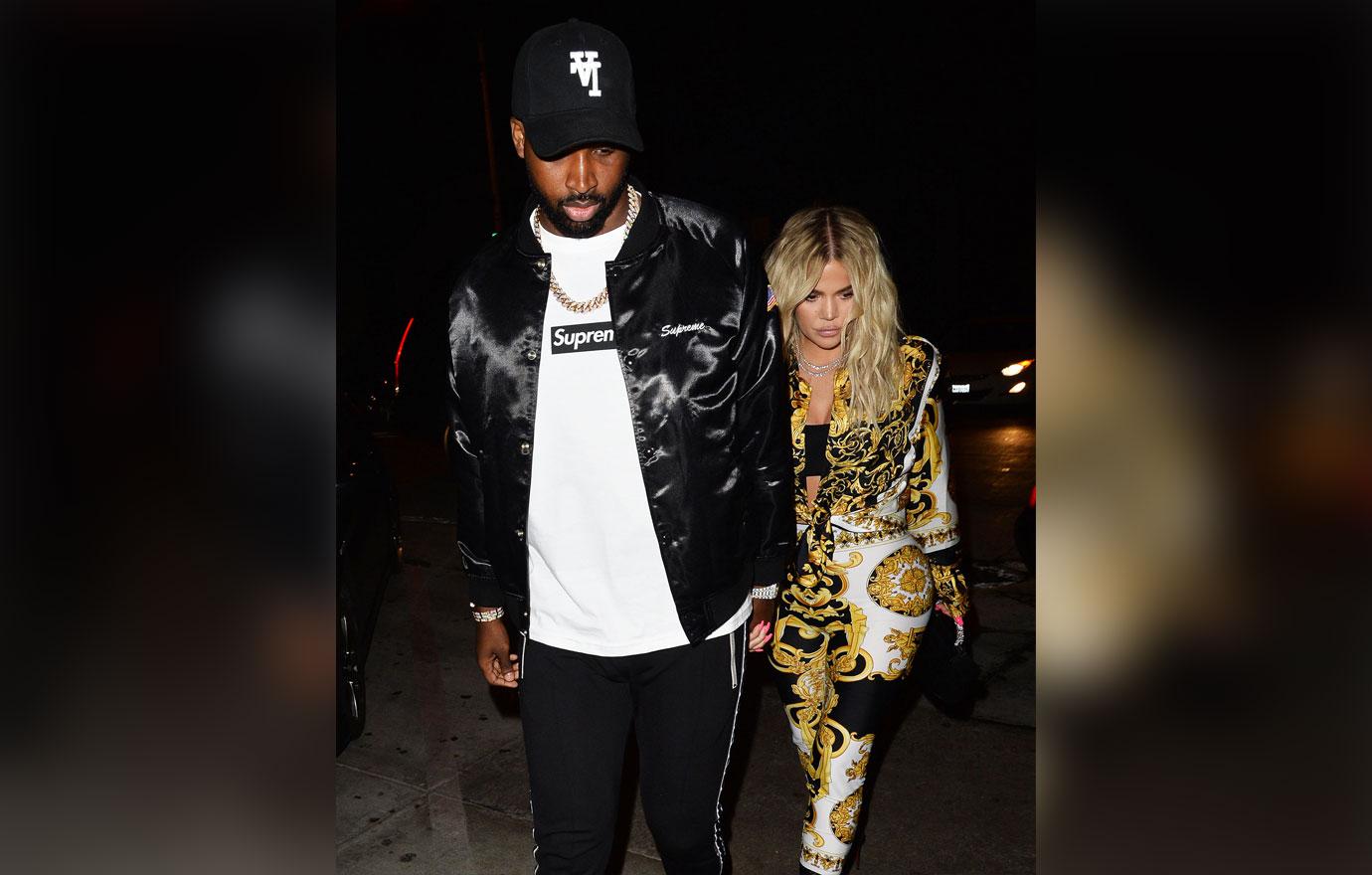 khloe kardashian blindsided tristan thompson new baby mama flirted days before