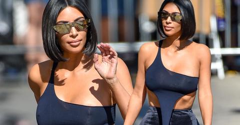 Kim Kardashian Ribs Skinny