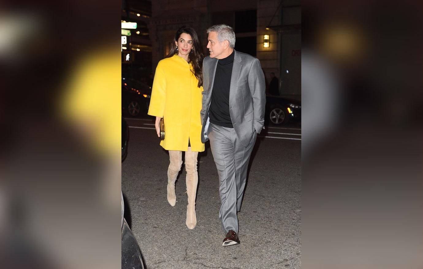 George Clooney Amal Hides Scary Skinny Body