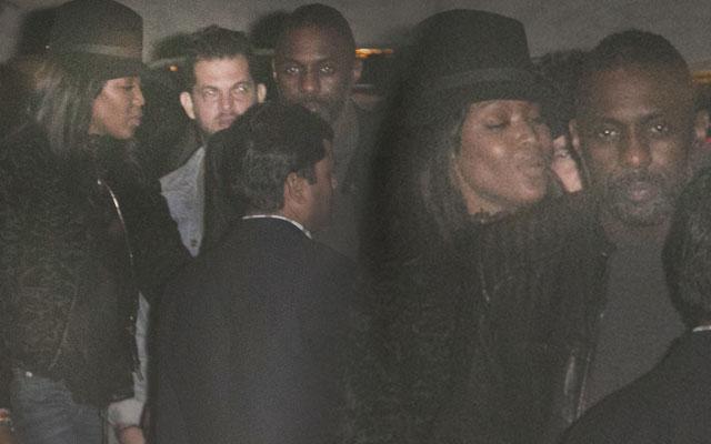 Naomi Campbell Dating Idris Elba? Photos Of Pair Leaving 1Oak Nightclub