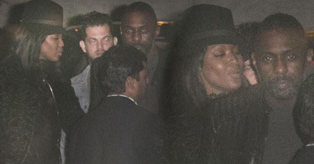 Naomi Campbell Dating Idris Elba? Photos Of Pair Leaving 1Oak Nightclub