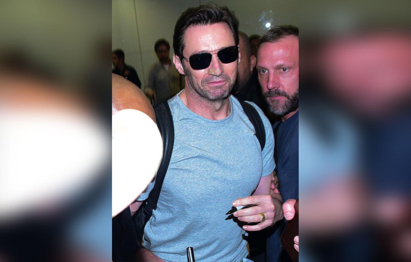 Hugh Jackman Cancer Skin Surgery Spotted Healthy