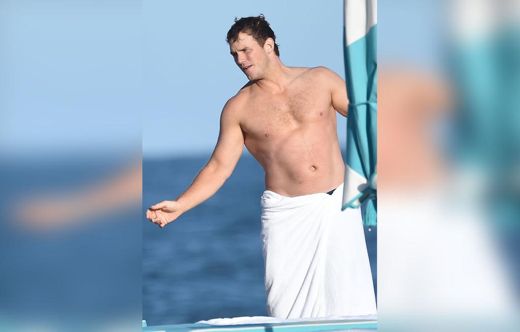 Katherine Schwarzenegger Wears Bikini On Beach With Chris Pratt