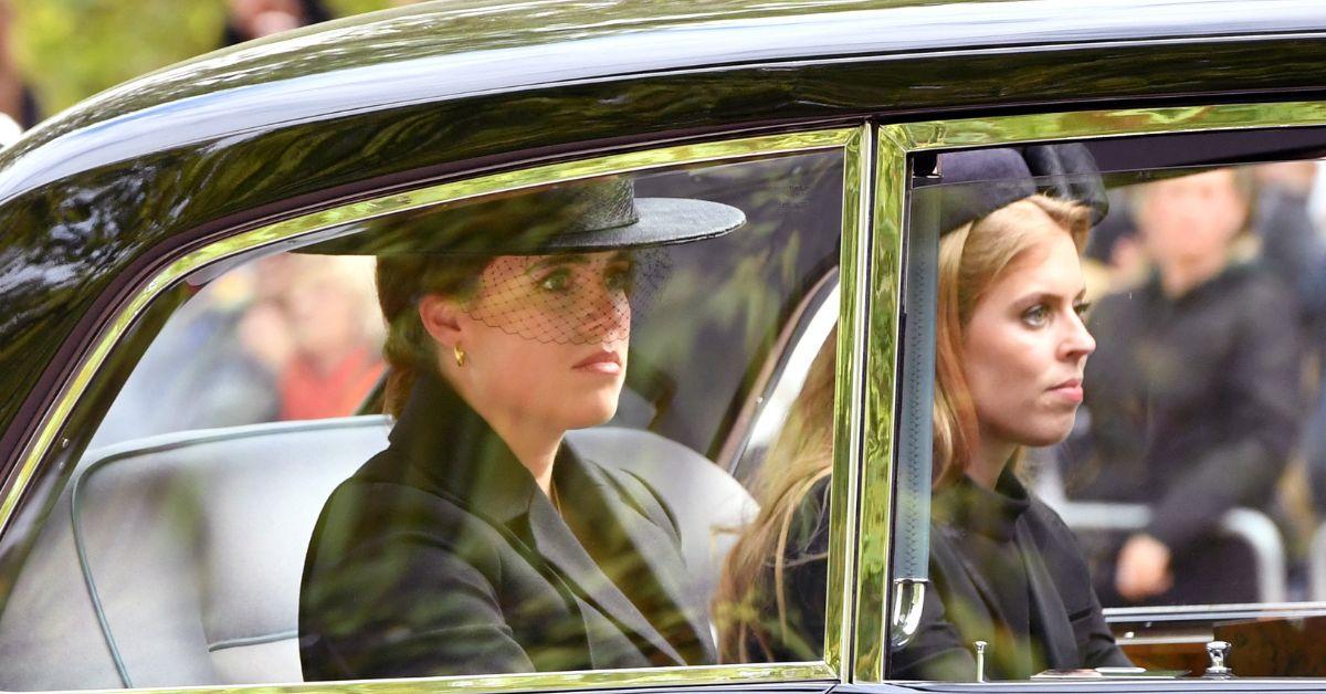 Photo of Princess Beatrice and Princess Eugenie,
