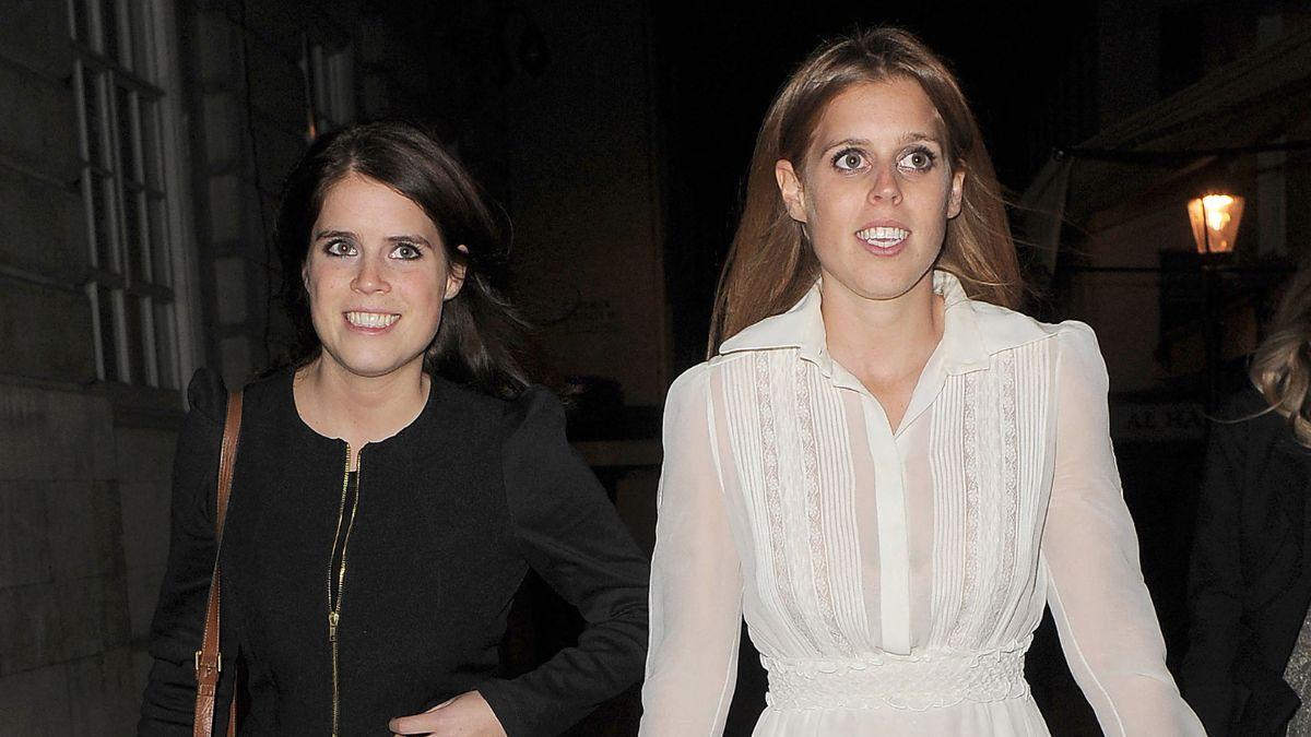Photo of Princess Beatrice and Princess Eugenie