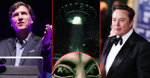 Tucker Carlson is a believer in UFOs.