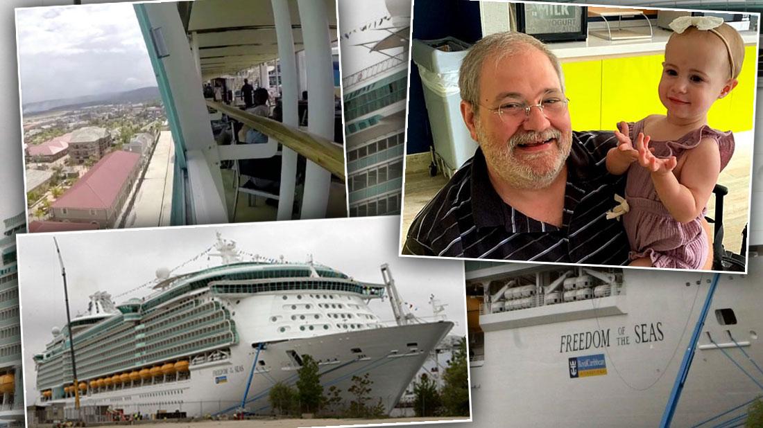 family removed from cruise ship