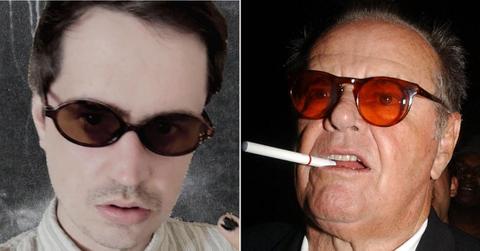 picture of Sean Norfleet and Jack Nicholson