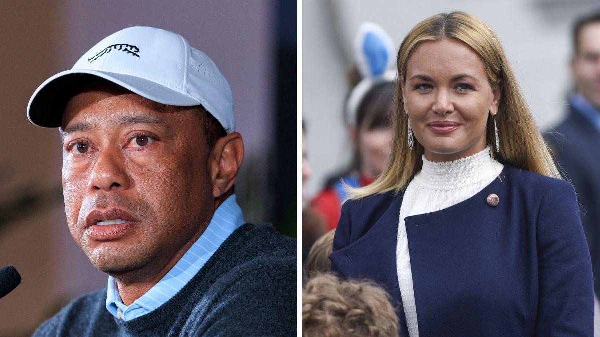 Photo of Tiger Woods, Vanessa Trump