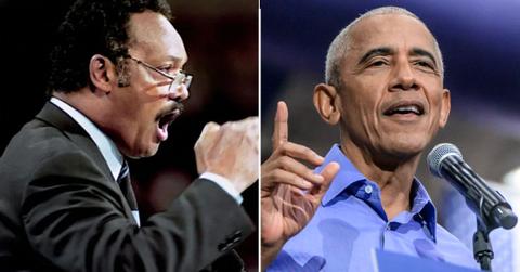 Photo of Jesse Jackson, Barack Obama