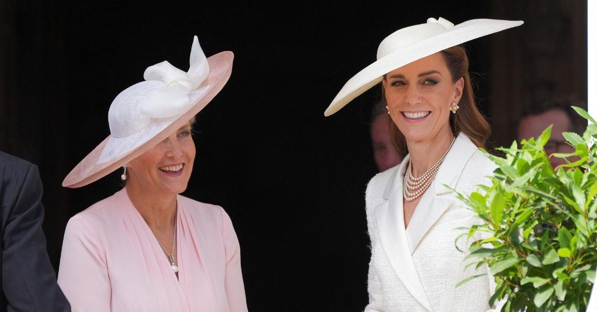 Photo of Kate Middleton and Sophie, Duchess of Edinburgh