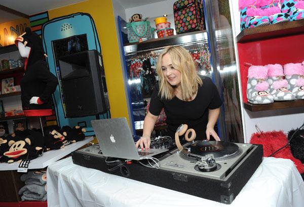 //lo bosworth stopped by the paul frank pop up shop at the paramount hotel in new york city