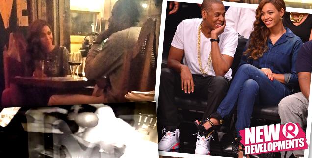 Rebounding Well? Beyoncé & Jay Z Put On United Front Courtside At Nets ...