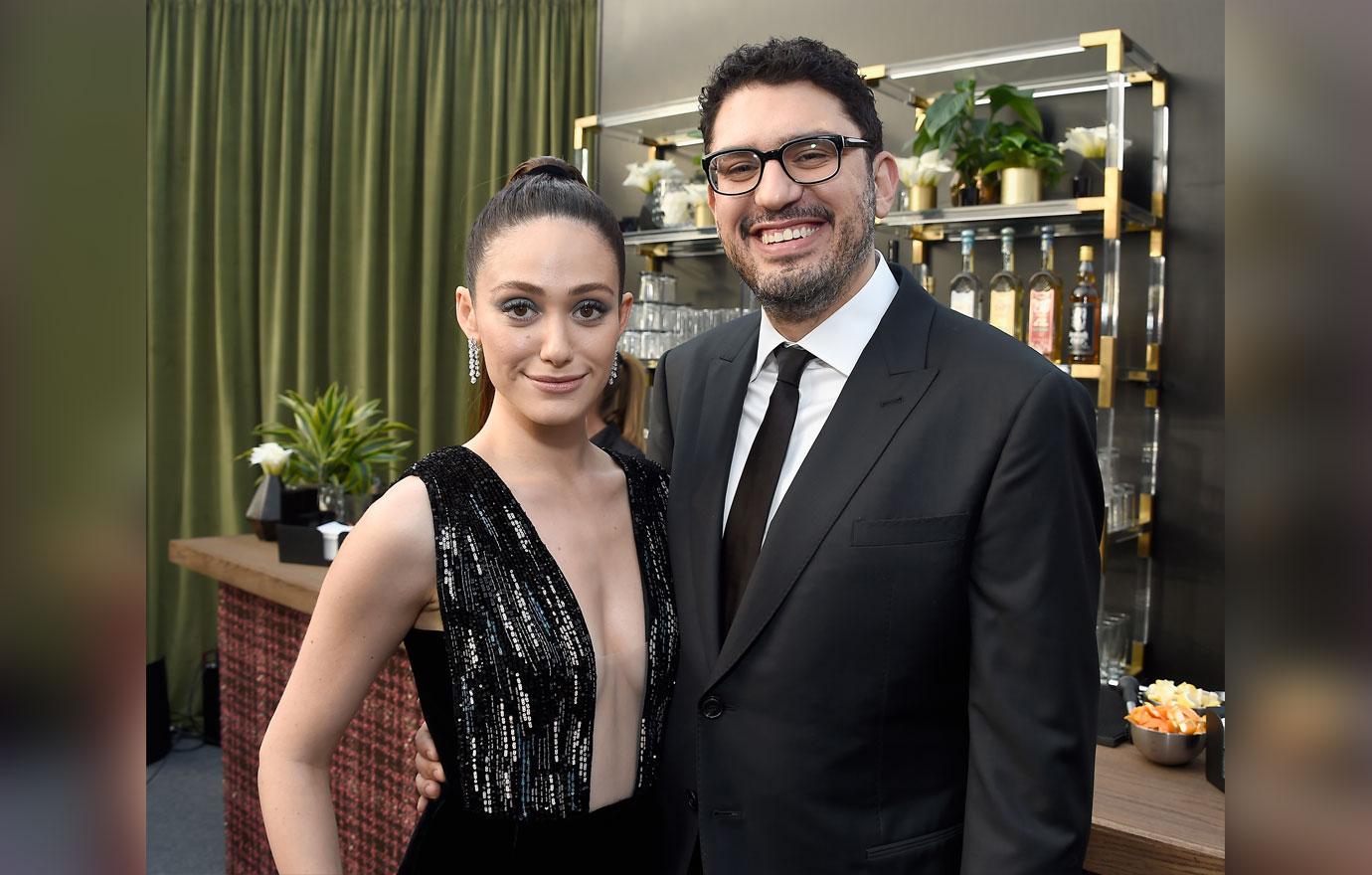 Emmy Rossum Sam Esmail Wedding Pics