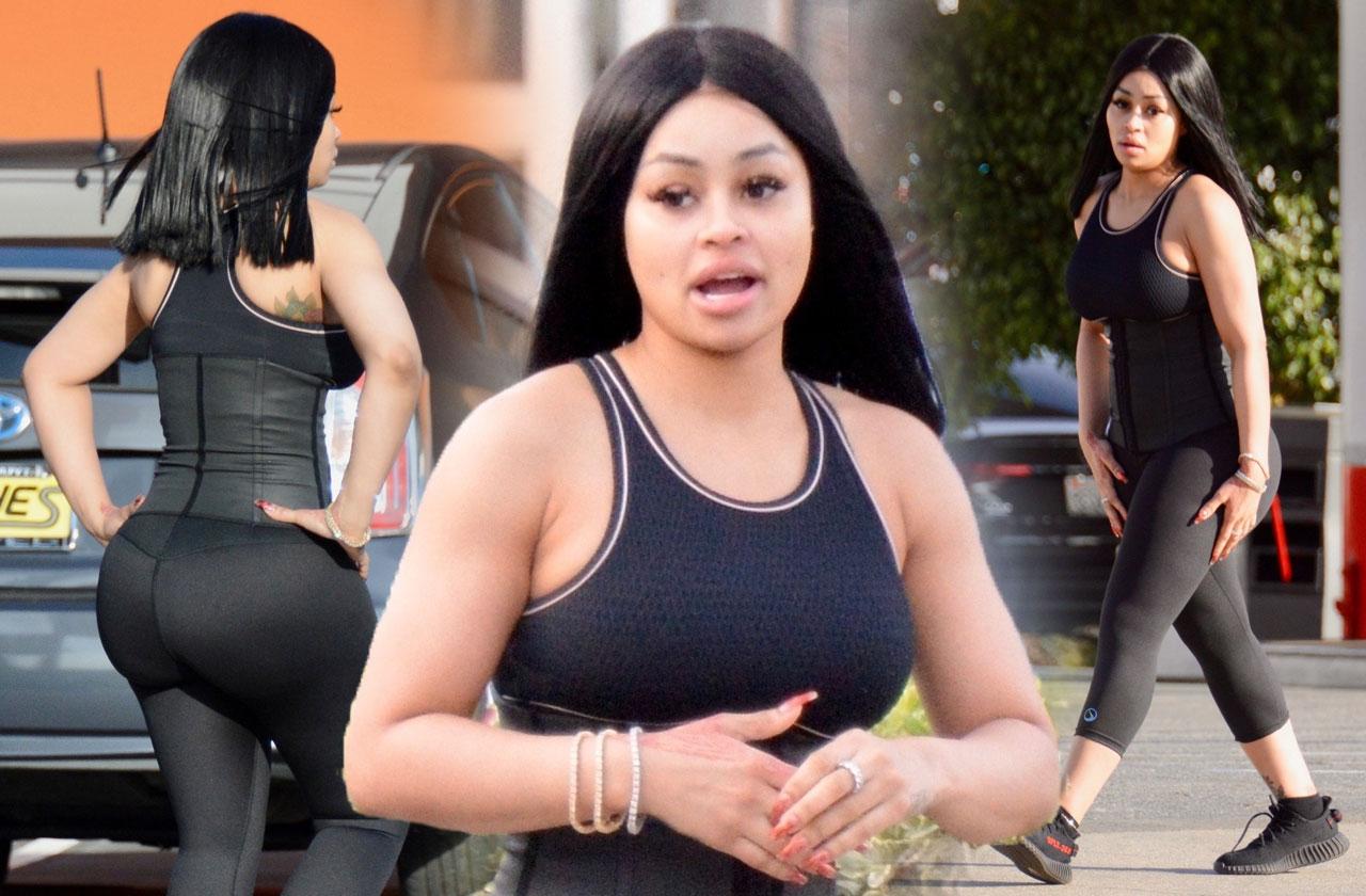 Blac Chyna Wears Waist Trainer While Jogging After Courtroom Loss