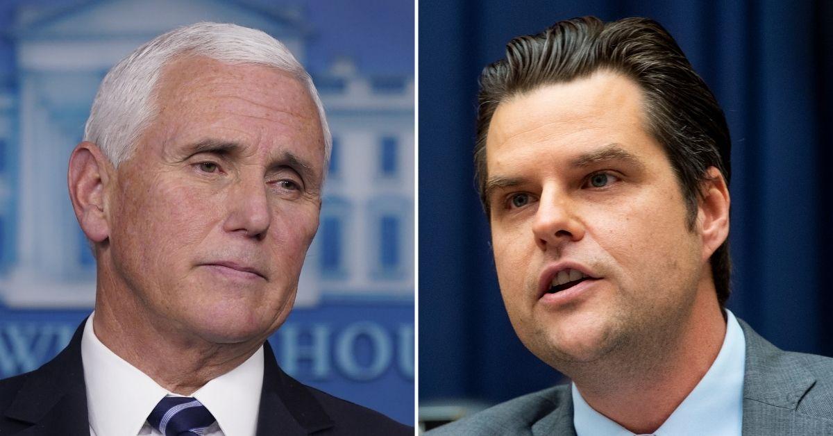 Mike Pence Aide Says Matt Gaetz 'Will Be In Prison' By 2024