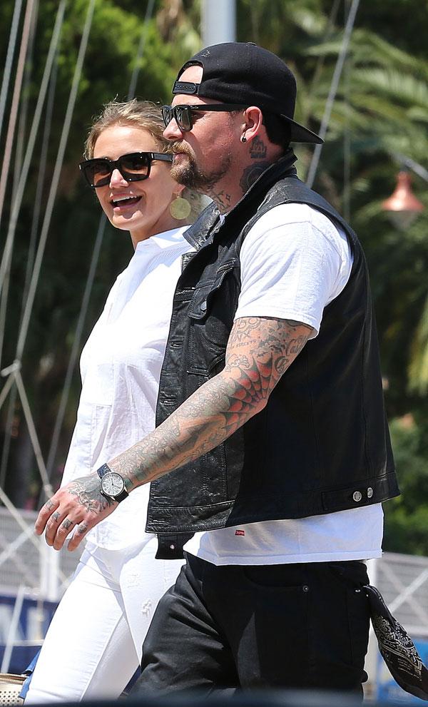 //Cameron Diaz and benji madden