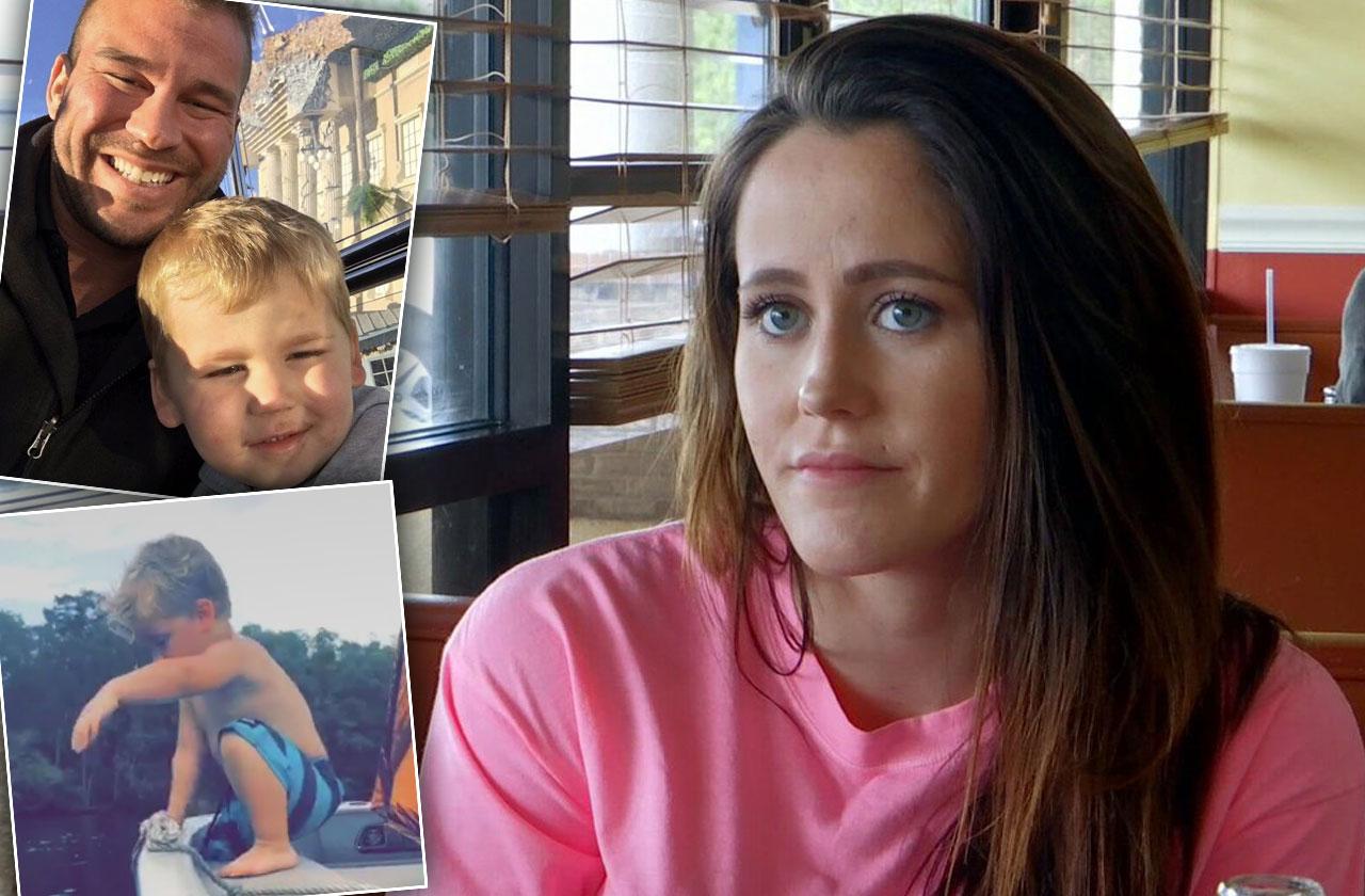 //jenelle evans ex nathan griffith bad mom claims son without life jacket boat pp