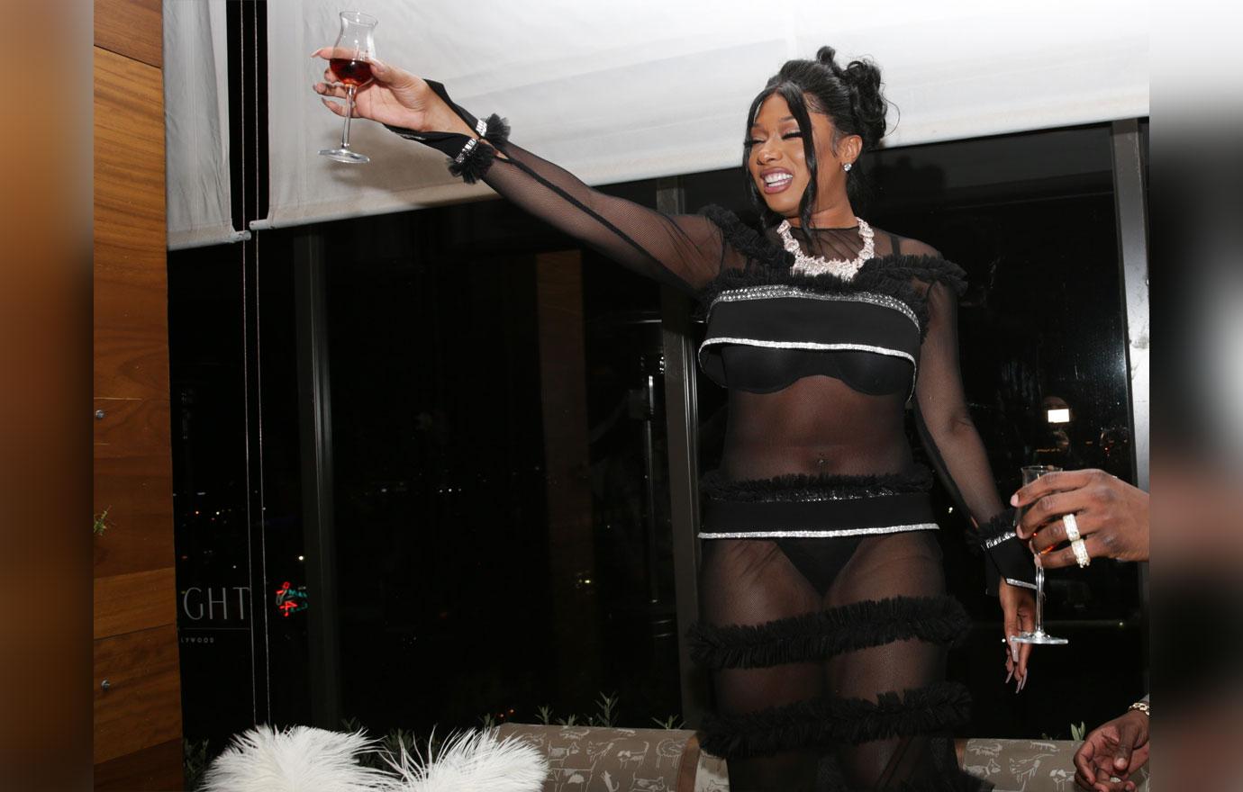 hp megan thee stallion grammy party