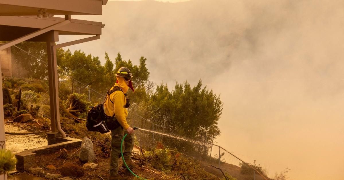 Photo of California fires