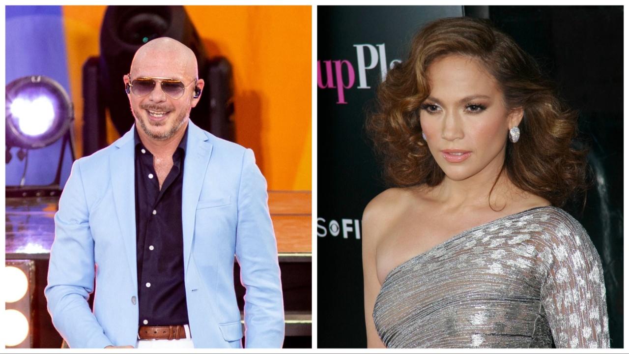 Pitbull and Jennifer Lopez