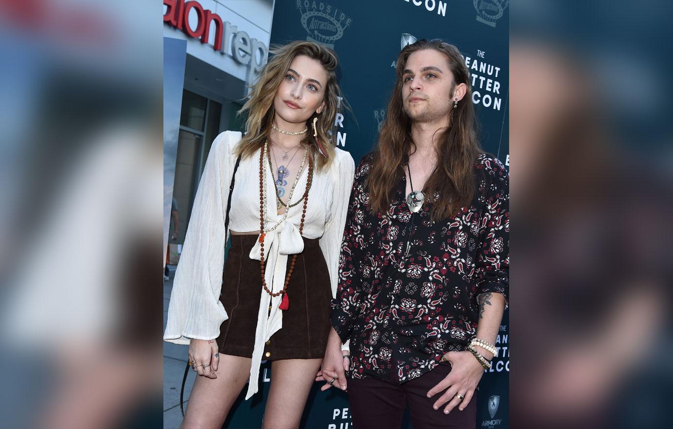 Paris Jackson & Boyfriend Gabriel Glenn Show PDA At Premiere